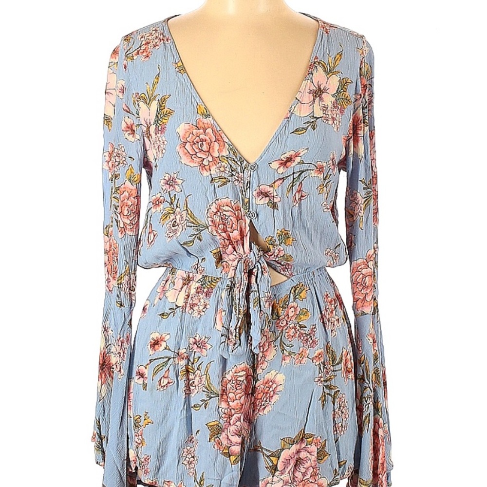 Billabong Light Blue Floral Dress